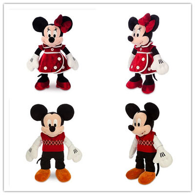 Weihnachten Minnie Mouse und Plüsch-Spielwaren Mickey Mouses Disney 40cm