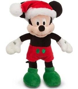 Rotes Disney-Plüsch-Spielwaren-Weihnachten Mickey Mouse füllte besonders angefertigte 45cm an
