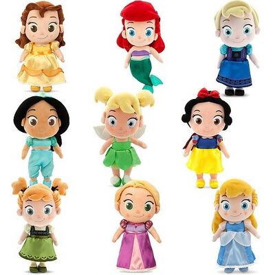 Arbeiten Sie netter Disney-Prinzessin Family Stuffed Plush Toys für Sammlung 12 Zoll um