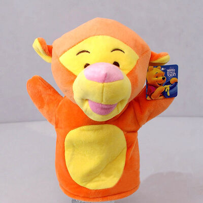 Stich Winnie pfui Tigger Eyore-Plüsch-Finger-Marionetten-Gelb-Rosa-Blau