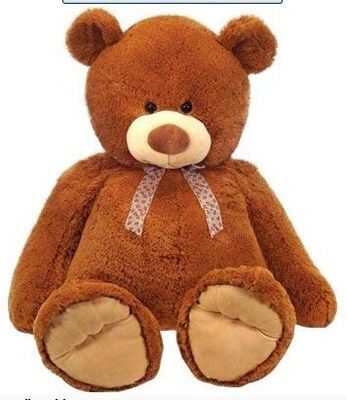 Der 12 Zoll-spielt der weiße Teddybär-Feiertag angefüllt Stickerei-Drucken