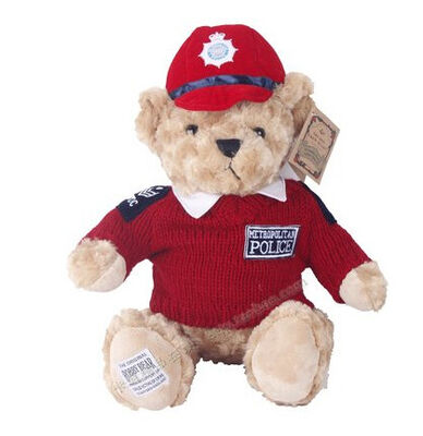 Das 8 Zoll-Plüschtier spielt Versuchsteddybären mit Uniformen für Förderungs-Geschenke