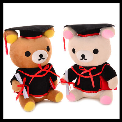 Angefüllte weiche Plüsch-Spielwaren 18 Zoll-Doktor-Graduation Teddybär für Sammlungs-Feier