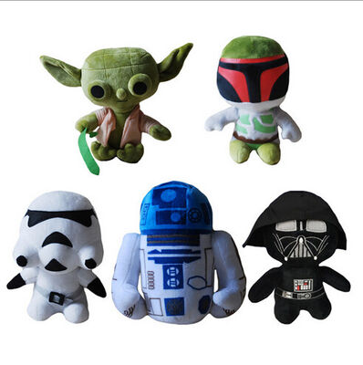 8 Zoll-nettes Star Wars-Karikatur-Disney-Plüsch-Puppen-Grün für Sammlung