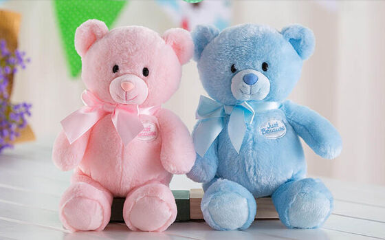 Reizender 12 Zoll-blauer Teddybär angefüllte weiche Plüsch-Spielwaren für Förderungs-Geschenke