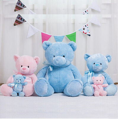 Reizender 12 Zoll-blauer Teddybär angefüllte weiche Plüsch-Spielwaren für Förderungs-Geschenke
