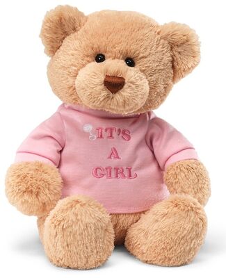Mode und rosa Teddybär-Plüschtier spielt weiches Material der Mode