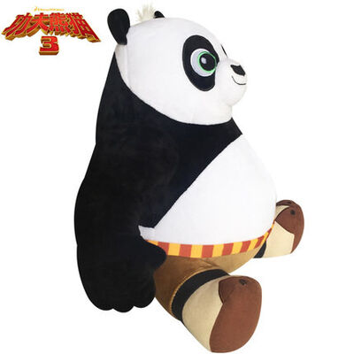 Neue des Kungfu-Panda-3 angefüllte Plüsch-Spielwaren Sitzen-Haltungs-Panda-PO Karikatur
