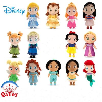 Arbeiten Sie netter Disney-Prinzessin Family Stuffed Plush Toys für Sammlung 12 Zoll um