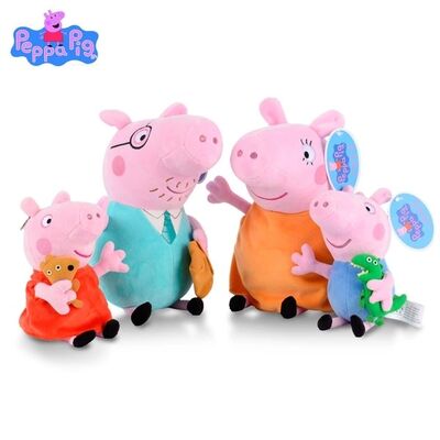 Der Peppa-Schwein-Plüschtier-Karikatur-Plüsch spielt Förderungs-Geschenke
