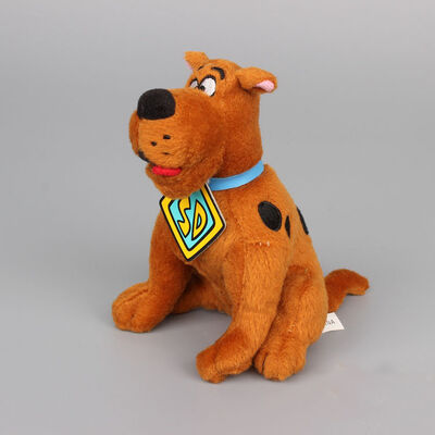Karikatur-Plüsch-Spielwaren Scooby Doo 8inch ursprüngliches Brown Sitzen-Haltungs-Plüschtier