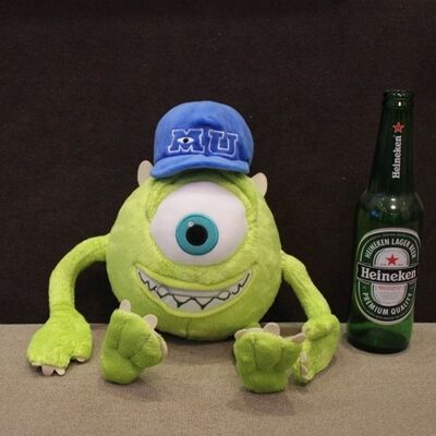 Angefüllter Plüsch spielt Action-Figur Monster-Hochschul-Mikes Wazowski für Sammlung