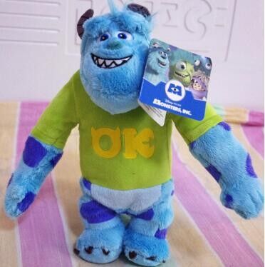 Angefüllter Plüsch spielt Action-Figur Monster-Hochschul-Mikes Wazowski für Sammlung