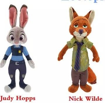 Brown und grüne Plüsch-Spielwaren-Plüschtier-weiches Material Zootopia Disney