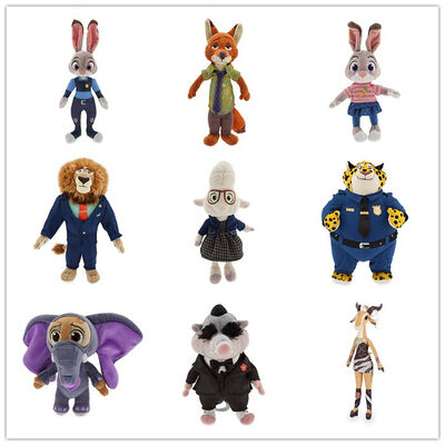 Brown und grüne Plüsch-Spielwaren-Plüschtier-weiches Material Zootopia Disney