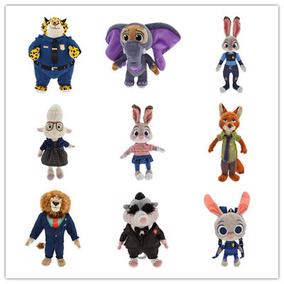 Disney-Zeichentrickfilm-Figuren Zootopia füllten Karikatur-Plüsch-Spielwaren 9 Zoll an