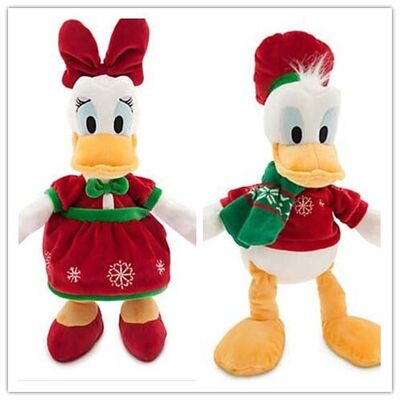 Disney-Weihnachts-Donald Duck und Gänseblümchen für Feiertags-Förderung
