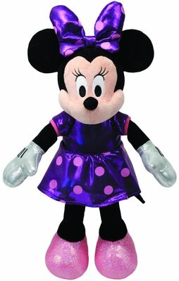 Purpurrotes und rotes ursprüngliches purpurrotes Minnie Mouse super weiches Material Disneys