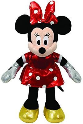 Purpurrotes und rotes ursprüngliches purpurrotes Minnie Mouse super weiches Material Disneys