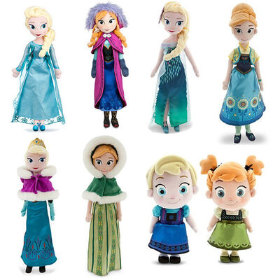 Gefrorene Ana- und Elsa-Disney Plüsch-Spielwaren-weiche Karikatur füllte Puppe 20 Zoll an