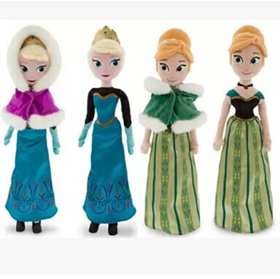 Gefrorene Ana- und Elsa-Disney Plüsch-Spielwaren-weiche Karikatur füllte Puppe 20 Zoll an