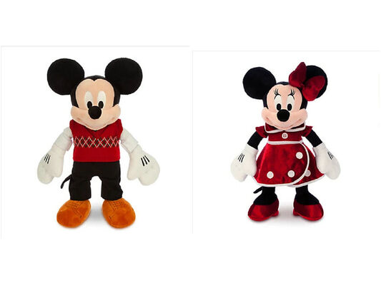 Weihnachten Minnie Mouse und Plüsch-Spielwaren Mickey Mouses Disney 40cm