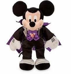 Purpurroten Halloweens Tag Minnie Mouse und Plüsch-Spielwaren Mickey Disney für Haustier-Partei-Festival