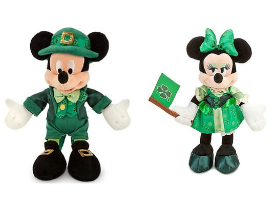 10 Zoll Disney-Plüsch spielt Irland-Weltschaukasten-Disney-Plüschtiere