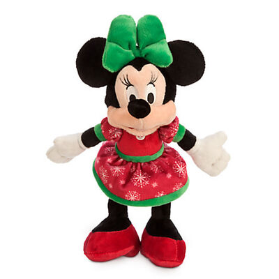 Disney-Weihnachten Mickey Mouse und Minnie Mouse rot und grün