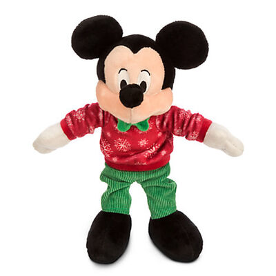 Disney-Weihnachten Mickey Mouse und Minnie Mouse rot und grün
