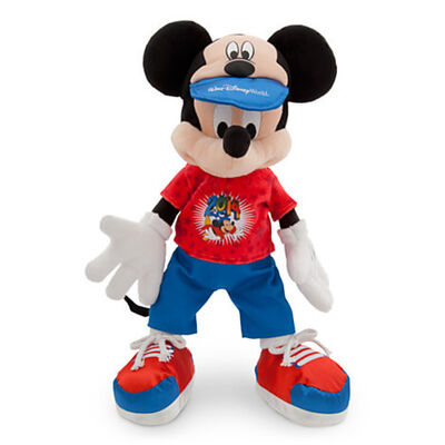 Arbeiten Sie ursprünglichen Sport Mickey Mouse und Plüsch-Spielwaren Minnie Mouses Disney 12 Zoll um