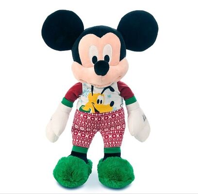 Mode-spielt netter Disney-Plüsch Weihnachten Mickey und Höhe Minnie Mouses 40cm