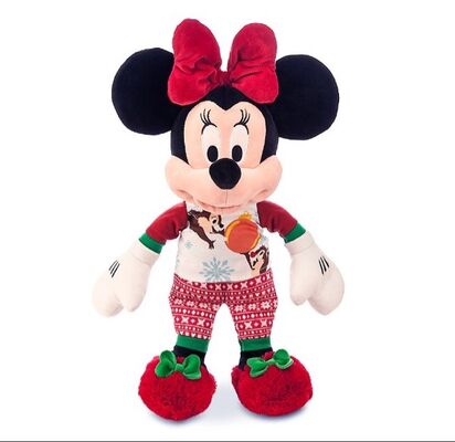Mode-spielt netter Disney-Plüsch Weihnachten Mickey und Höhe Minnie Mouses 40cm