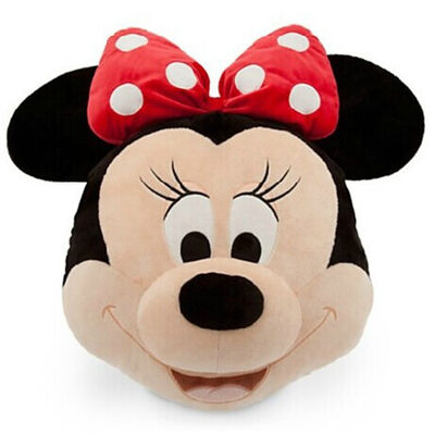 Kopf-Kissen-Kissen Schwarz-und Rosa-große Disneys Minnie Mouse für Bettwäsche