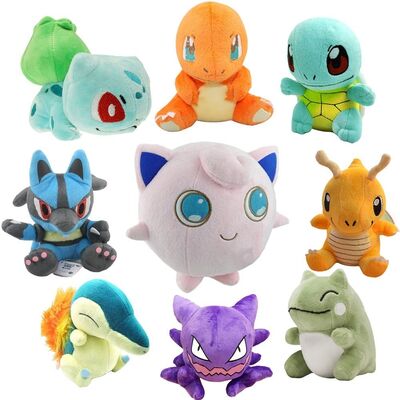 Neue Zeichentrickfilm-Figuren Pokemon füllten Plüsch-Spielwaren 8inch für Kran-Verkauf-Spielzeug-Maschine an