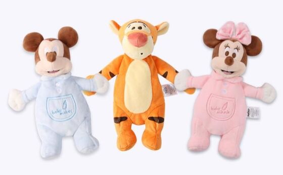 Hundeaffe-nette Baby-Plüsch-Spielwaren mit Nippel-Plüschtieren rosa Brown