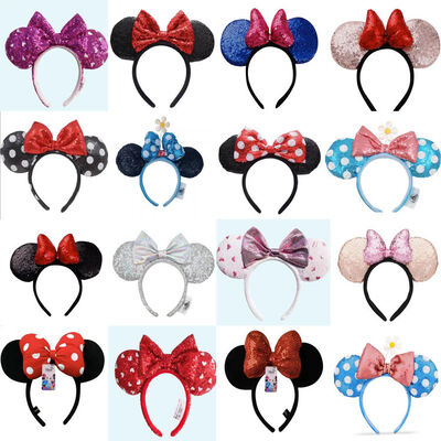 Disney original Plush head band Sequins head band 23cm