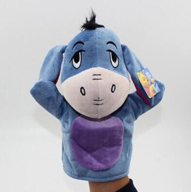 Stich Winnie pfui Tigger Eyore-Plüsch-Finger-Marionetten-Gelb-Rosa-Blau