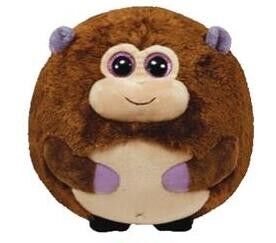 25cm runde Form-tierische fördernde Geschenke spielt Grün/Brown/graue Farbe