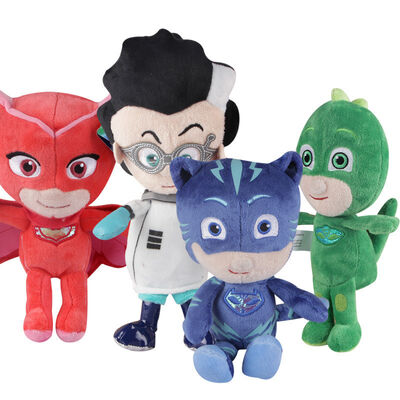 Eine 10 Zoll-spielt reizende Karikatur Pj-Maske die Disney angefüllten blauen/Rot/Purpur Spielwaren