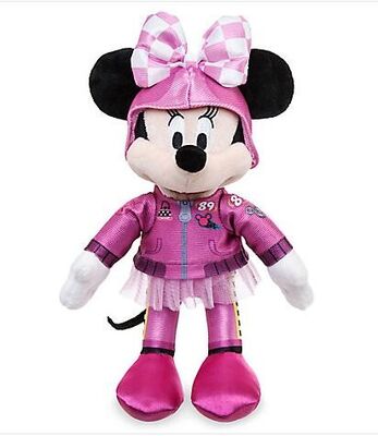 Mode-Disney-Plüsch-Spielwaren, rosa Rennläufer-Auto-Plüschtier offenen Tourenwagens Mickey Mouses Disney 30cm