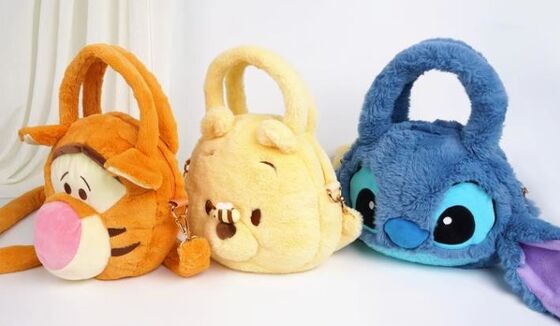 Disney Damen Umhängetaschen Handtaschen Geldbörse Tasche Umhängetaschen Plüschtaschen