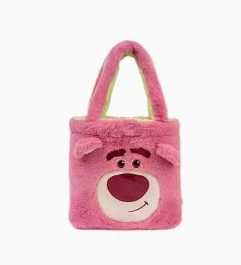 Disney Damen Wendbare Umhängetaschen Geldbörse Plüschtaschen
