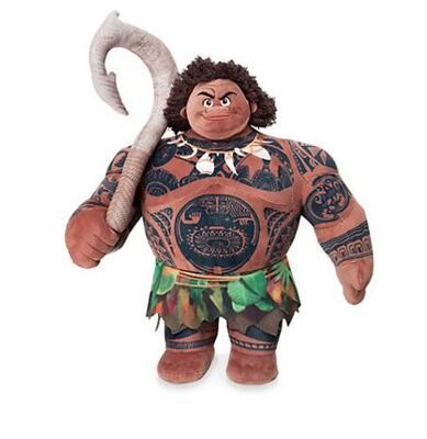 Ursprünglicher Disney-Plüsch spielt Spielzeugpuppe mittlerer Schönheit Moana Maui weiche