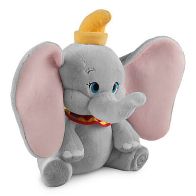 Grauer ursprünglicher Disney-Plüsch spielt Dumbo-Plüschtiere für Babys