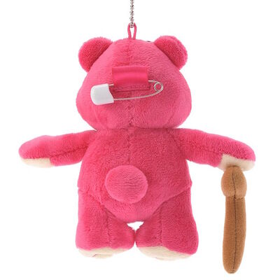 3 Bärn-Disney-Plüsch-Tiere Lotso Huggin 13cm Keychian für Rucksack