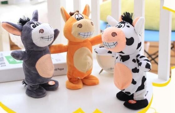Gehende und sprechende Musik-pädagogische elektronische angefüllte Spielwaren für Babys