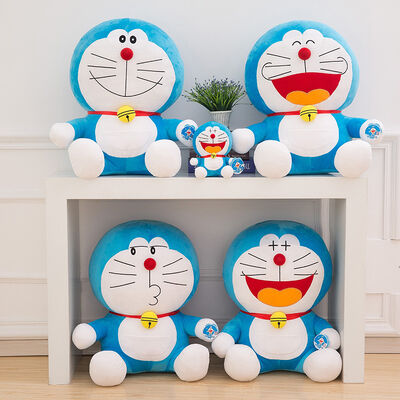 Neue Karikatur-Doraemon angefüllte Spielwaren für Kran-Verkauf-Spielzeug-Maschine 20cm