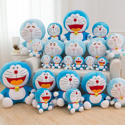 Neue Karikatur-Doraemon angefüllte Spielwaren für Kran-Verkauf-Spielzeug-Maschine 20cm