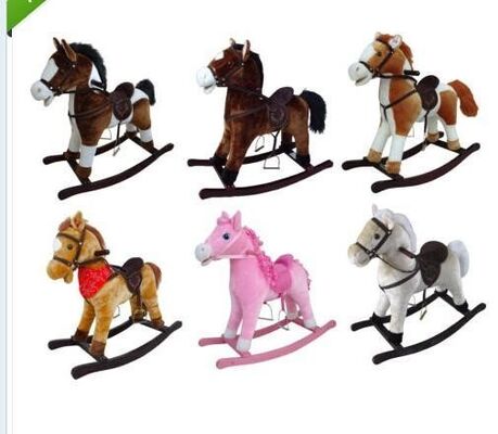 Mode-Schaukelpferd-Tiere Innen für Chlidren-Reiten auf dem Spielen